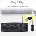 MIKROPACK COMBO LITE _ Wired Keyboard and Mouse Combo KM-2003