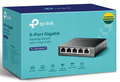 TL-SG1005LP 5-Port Gigabit Desktop Switch with 4-Port PoE+