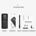 CARSUN Rechargeable Air Pump Tire Inflator Portable Compressor Digital Cordless Car Tyre Inflator For Motocycle Bicycle Balls