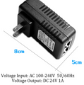 POE ADAPTER 24 Volts 1 Ampere