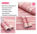 Self-adhesive Waterproof Removable Wallpaper 10metersx45cm