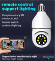 Weelong Wireless Wi-Fi Panoramic Bulb CCTV CAMERA