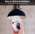 Weelong Wireless Wi-Fi Panoramic Bulb CCTV CAMERA