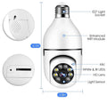 Weelong Wireless Wi-Fi Panoramic Bulb CCTV CAMERA