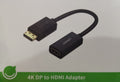 4K DP PORT TO HDMI FEMALE ADAPTER