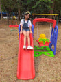 3in1 Slide Swing with basketball ring playground set