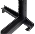 22U 22-Layer Open Bay Rack 3.5ft With Caster Wheels