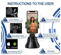 Original Portable All-in-one Auto Smart Shooting Selfie Stick 360° Rotation Auto Face Tracking Object Tracking Vlog Camera Phone Holder