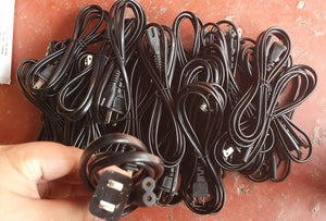 POWER CORD  for printer/PC (2holes)