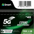 Smart READY 5G SIM Free 1G (TRIPLE CUT)