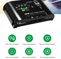 PWM Solar Charge Controller 12V/24V Battery Regulator Solar Panel Controller LCD Display