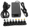 Universal Laptop Charger Adapter 12V-24V 4-4.5 ampere Switchable 96watts (black)
