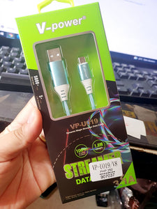 CELLPHONE CORD MICRO V-POWER