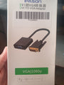 Ipason DVI to VGA Adapter, Converter, Cable Male to Female for TV PC Display Monitor 1080P HD