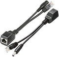 Passive PoE Injector and PoE Splitter Kit with 5.5x2.1 mm DC Connector TYPE A AND TYPE B