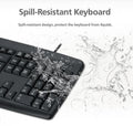 MIKROPACK COMBO LITE _ Wired Keyboard and Mouse Combo KM-2003