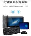 MIKROPACK COMBO LITE _ Wired Keyboard and Mouse Combo KM-2003