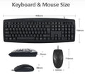 MIKROPACK COMBO LITE _ Wired Keyboard and Mouse Combo KM-2003