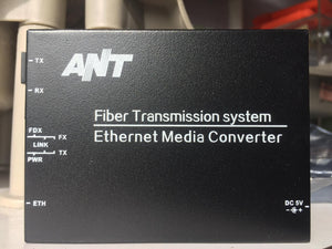 1PC Fiber Optical Media Converter 1 port SFP to 1 RJ45