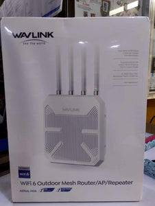 WAVLINK WiFi6 Outdoor Access Point, Dual Band 2.4G+5G AX1800