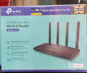 TP-Link Archer AX12 AX1500 Wi-Fi 6 Dual-Band Gigabit Router