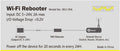 Router Rebooter |  Automatic Power Cycling Cable