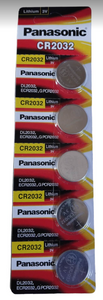 CEMOS BATTERY Panasonic CR2032 lithium 3V ( per 1pc )