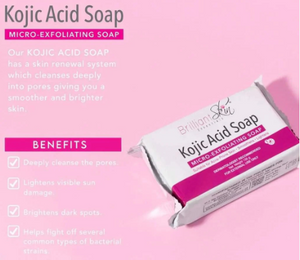 BRILLIANT SKIN ESSENTIALS KOJIC ACID SOAP ( big )
