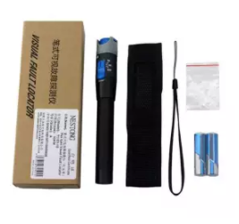 OH 10mW 10KM Visual Fault Locator Fiber Optic Laser Cable Tester Test Equipment black
