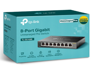 TP LINK 8-Port Gigabit Unmanaged Pro Switch with V-LAN Feature