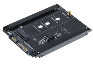Black Metal Case Cy Bm Socket 2 M.2 Ngff Sata Ssd To 2.5 Sata Adapter For 2230/2242/2260/2280mm M2 Solid State drive