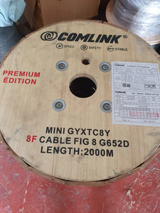 Galvanized Min Fig 8 Cable Comlink 8 Core 2km