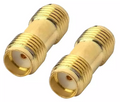 2PCS RF Coaxial Coax SMA Adapter Kit SMA RP SMA Male and Female RF Coax Coupling Nut barrel Connector Converter For WIFI Antenna