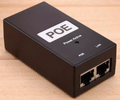 48V 0.5A 24W Desktop POE Power Injector Ethernet Adapter Surveillance CCTV