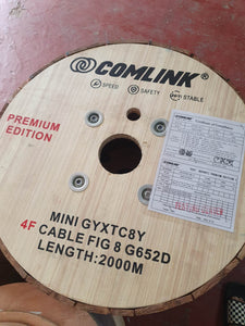 Galvanized 4 Core 2km Fiber Cable Min Fig 8