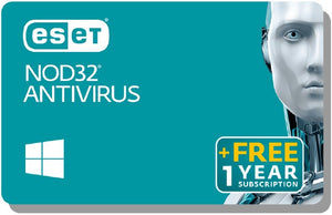 ESET NOD32 Antivirus for Windows (1 User 2-Year Subscription) License Only
