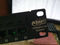 AMP Commscope Cat5e 24 Port Patch Panel Loaded
