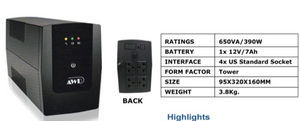 UPS AWP AIDE 650VA/390W UPS