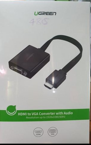HDMI male to VGA female Converter with Audio
