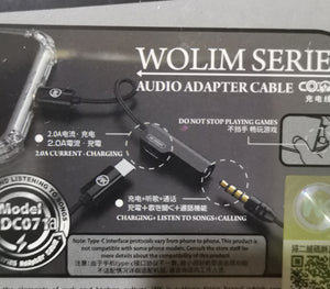 TYPE C TO AUDIO JACK FEMALE