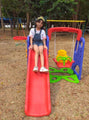3in1 Slide Swing with basketball ring playground set