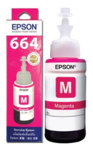EPSON T664 GENUINE INK MAGENTA (70ml)