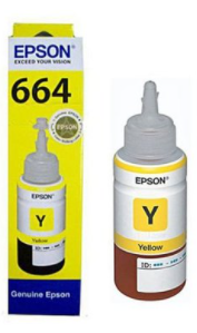 EPSON T664 GENUINE INK YELLOW (70ml)