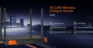 LOAD BALANCER Tenda W15E AC1200 Wireless Hotspot WiFi Router