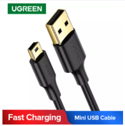 UGREEN USB 2.0 A Male to 5-Pin Mini B Fast Data Charger Cable for MP3 MP4 Players Tablets GPS Digital Camera HDD - Intl