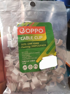 CABLE CLIP 10MM 100PCS