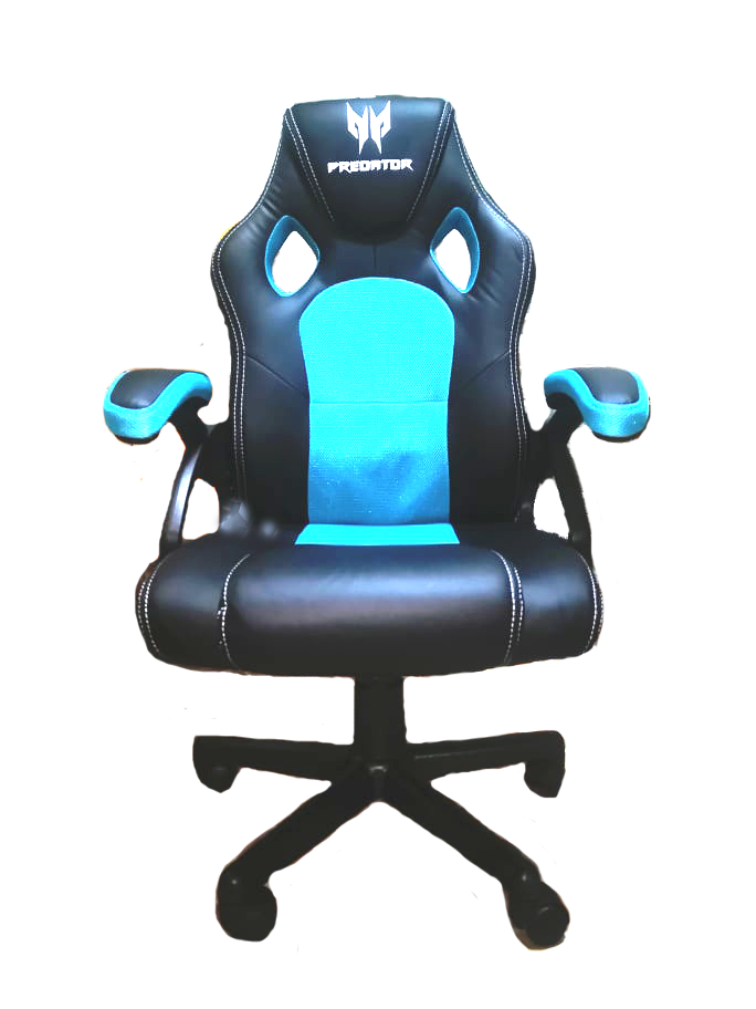Predator LK-8103A Gaming Chair A Leather Full Steel Frame Body Hugging ...