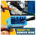 26 Pcs Auto Car Terminal Ejector Kit Stainless Steel Car Wire Repair Tools Set Terminal Removal Pin Car Hand Repair Tool