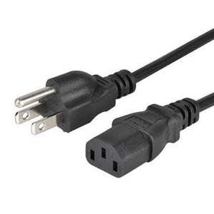 3 HOLES POWER CORD FOR PC ( FEMALE )