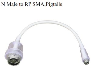 N Male to RP SMA, Pigtails 20 CM